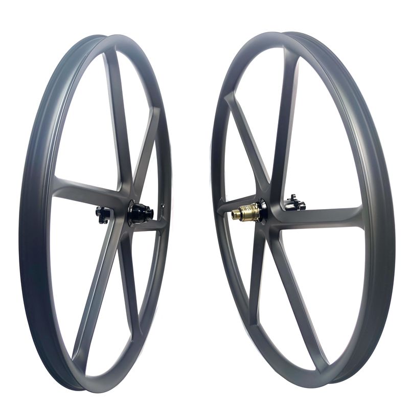 carbon wheelset mtb 6 spokes