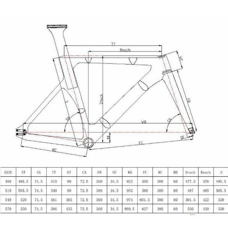 carbon frame wholesale bike track frames