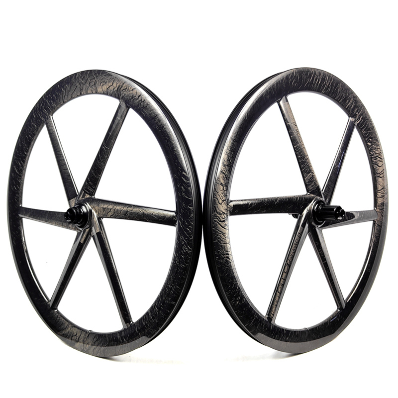 carbon 6 spoke wheels